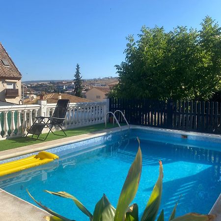 モナチルCasita Rural La Rosa De La Huerta Con Chimenea Interiorアパートメント エクステリア 写真