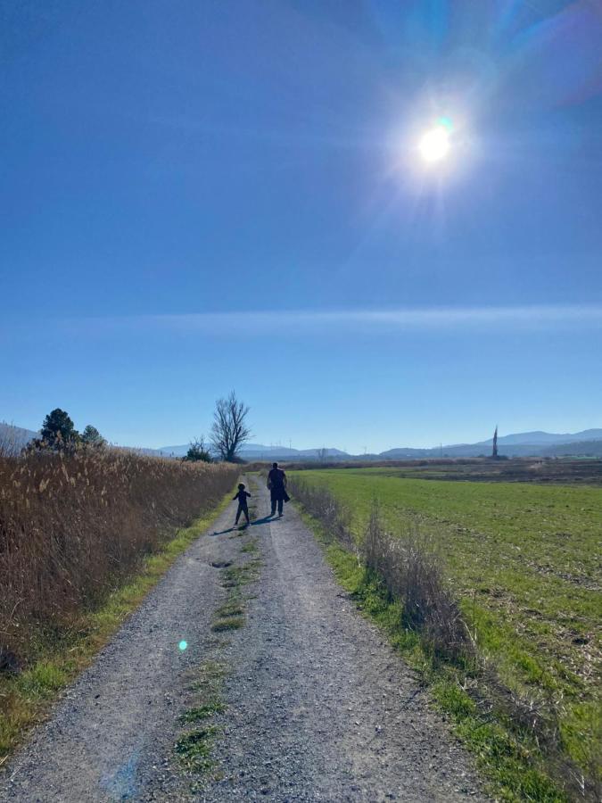 モナチルCasita Rural La Rosa De La Huerta Con Chimenea Interiorアパートメント エクステリア 写真