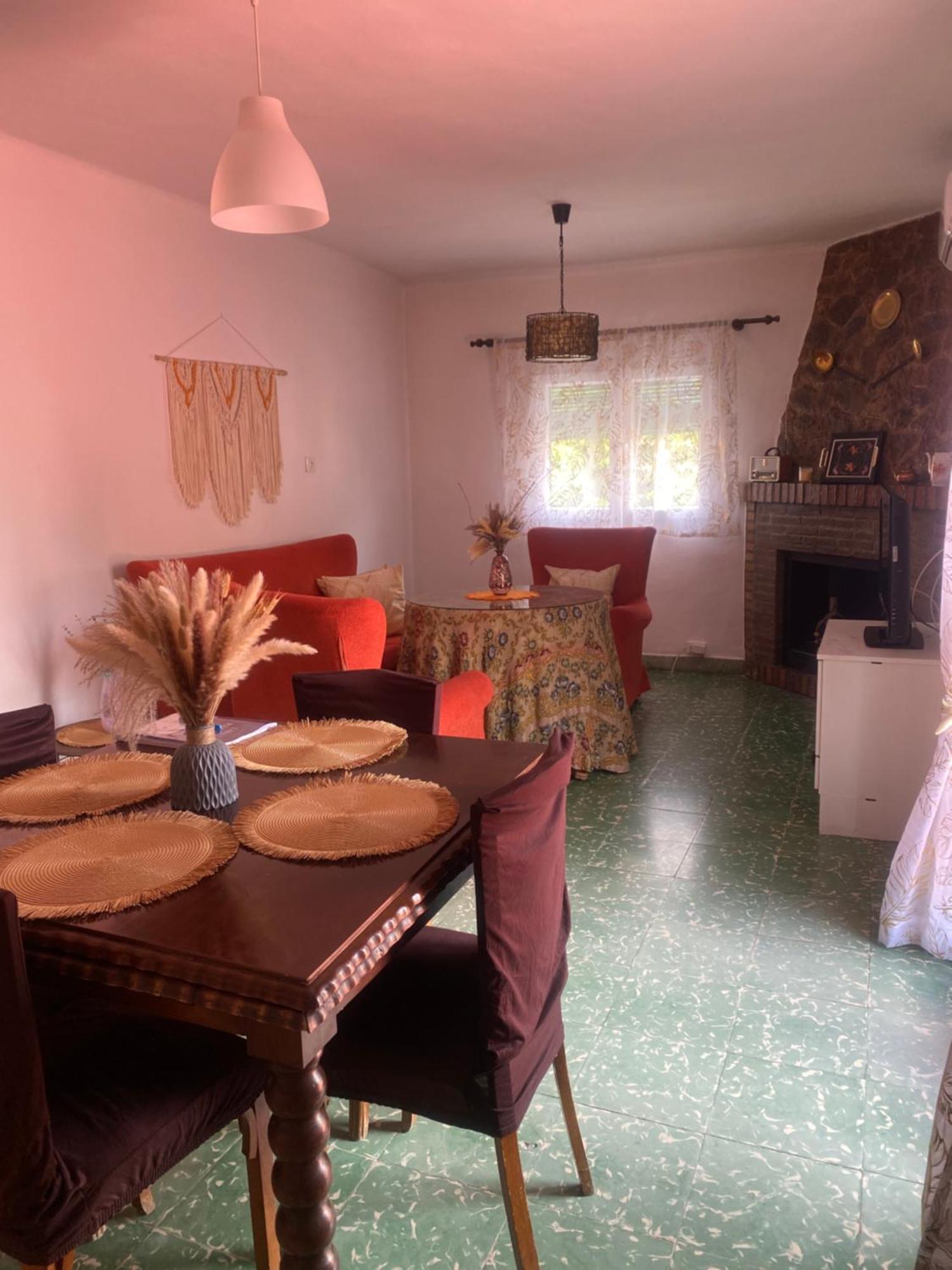 モナチルCasita Rural La Rosa De La Huerta Con Chimenea Interiorアパートメント エクステリア 写真