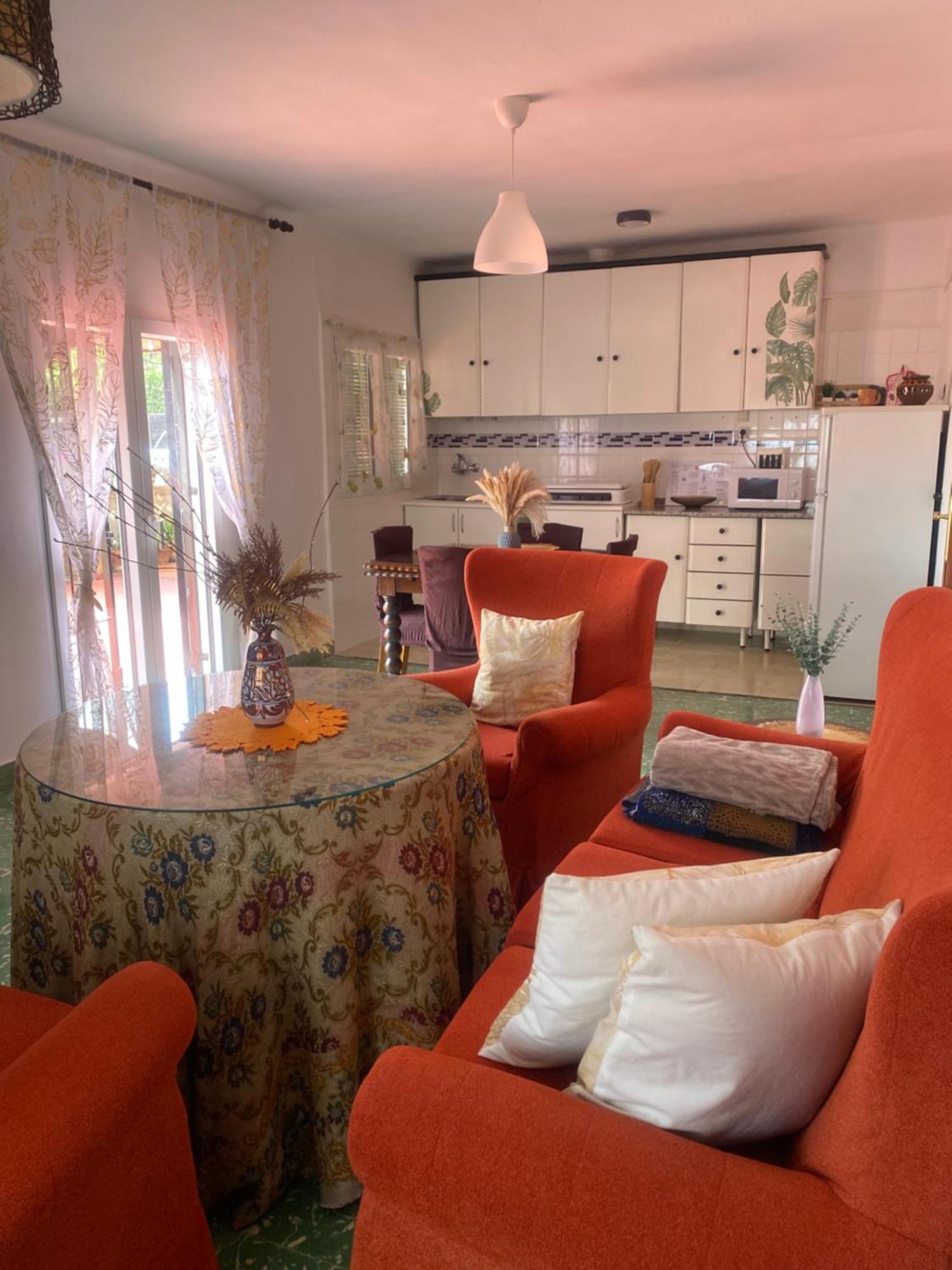 モナチルCasita Rural La Rosa De La Huerta Con Chimenea Interiorアパートメント エクステリア 写真