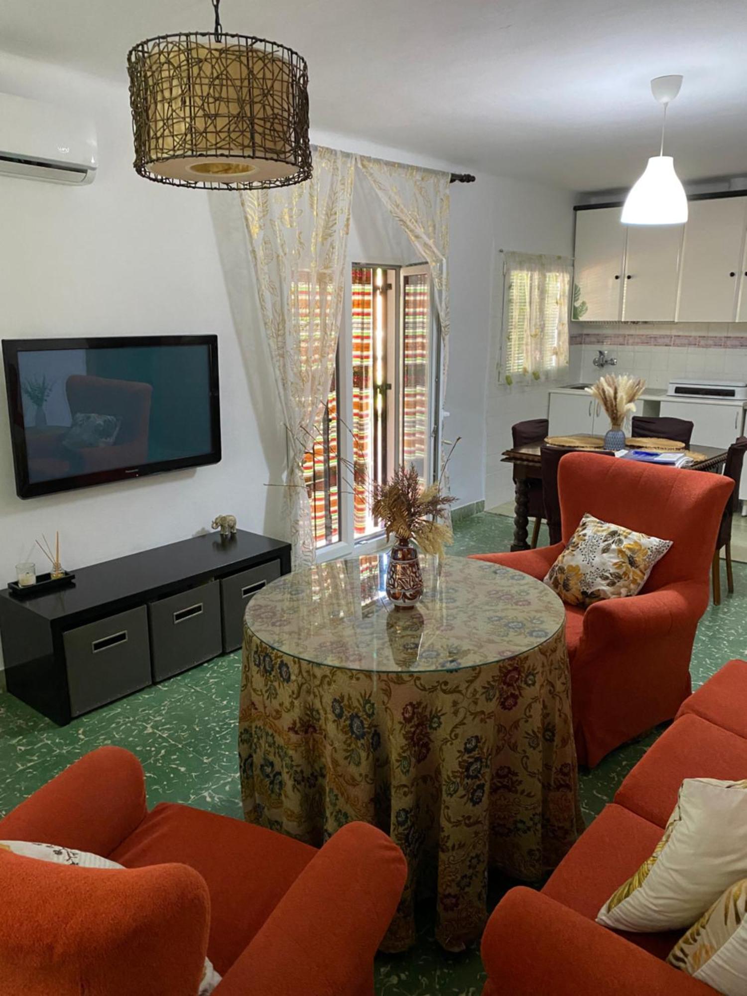 モナチルCasita Rural La Rosa De La Huerta Con Chimenea Interiorアパートメント エクステリア 写真